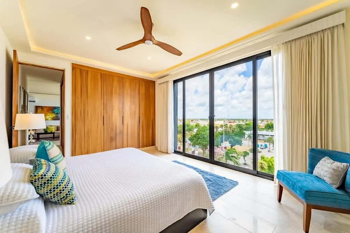 Apartment Oceanview 2BR Top Floor Condo Terrace-Pool Cozumel Mexico