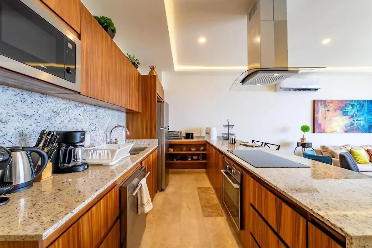 Apartment Oceanview 2BR Top Floor Condo Terrace-Pool Cozumel
