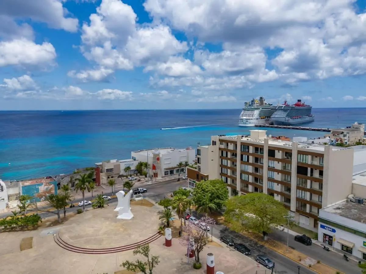 Apartment Oceanview 2BR Top Floor Condo Terrace-Pool Cozumel