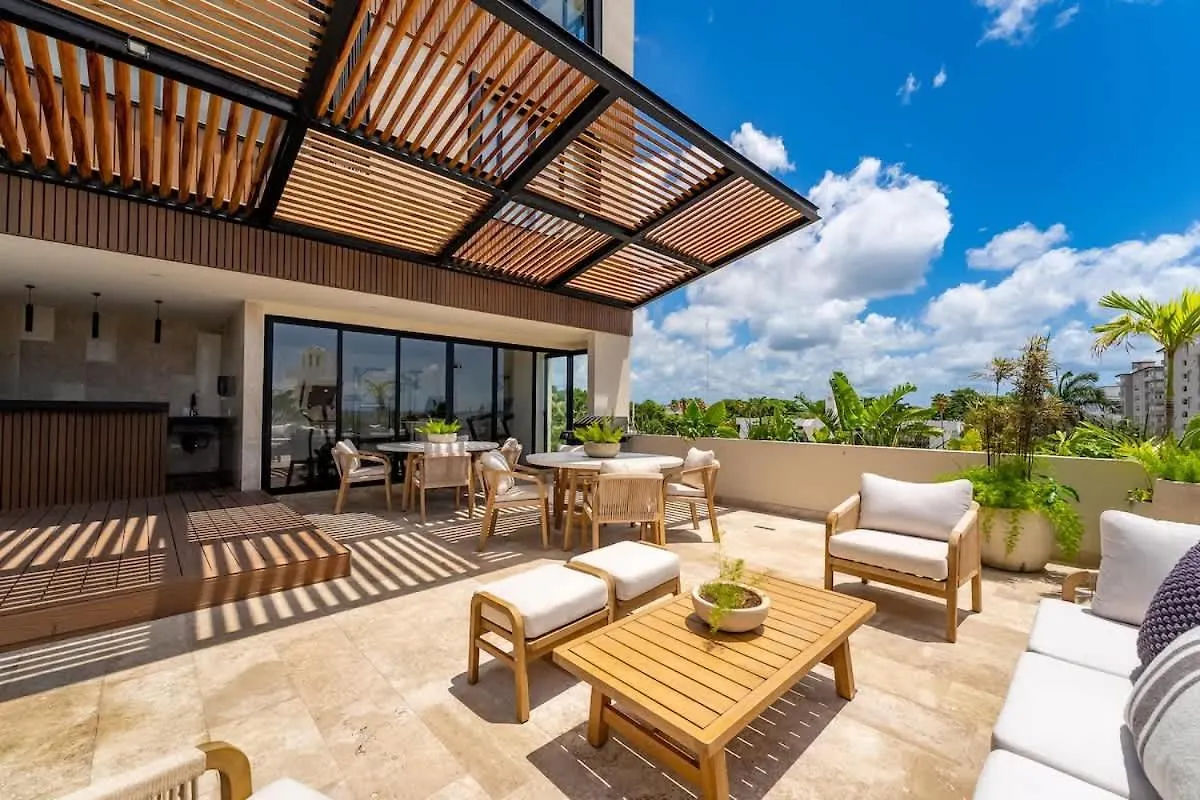 Oceanview 2BR Top Floor Condo Terrace-Pool Cozumel